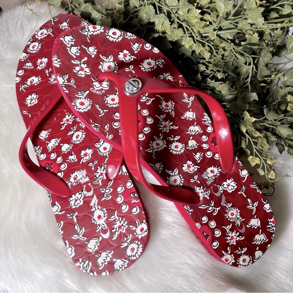 Coach Sandal Flip Flops (6-7) - Picture 1 of 5